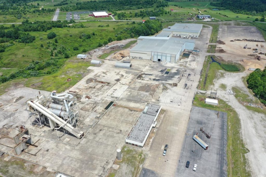 Industrial Complex arial photo